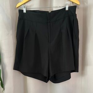 Torrid Black High Waist Tailored Shorts